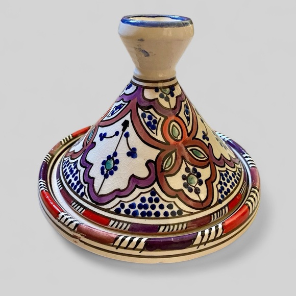 🆕 Hand Crafted Spice Tagine - Signed! - Picture 9 of 11